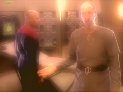 The guy that never returned so Sisko said he wasn't destined to and they all bought it