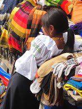 Market in Otovalo, Ecuador