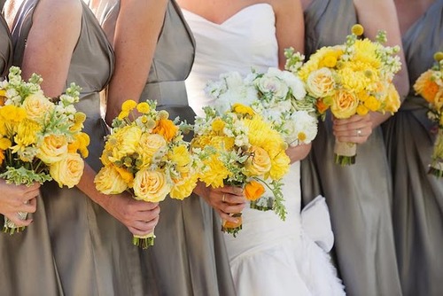 Grey Bridesmaid Dresses Yellow Shoes Grey Bridesmaid Dresses Yellow Shoes