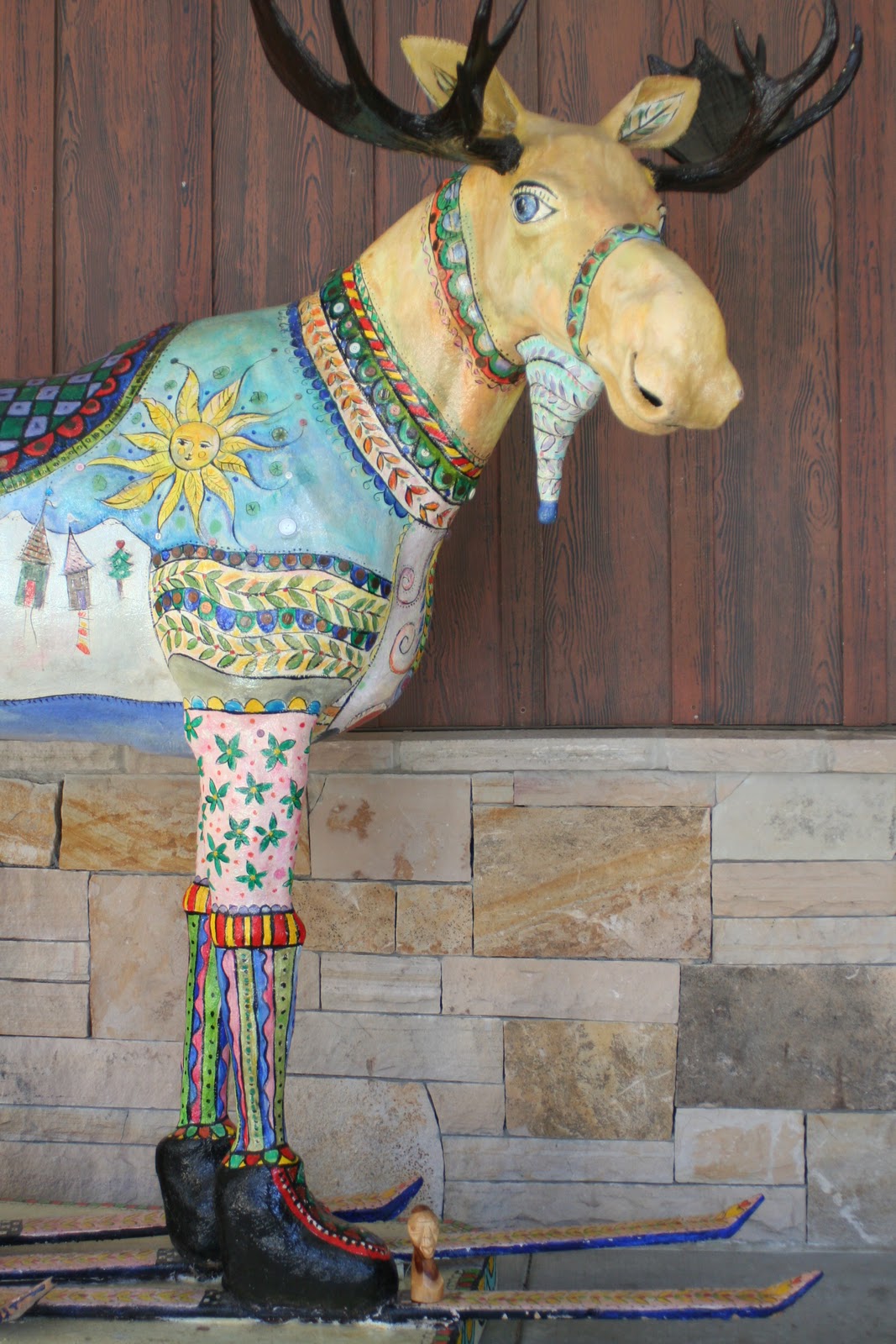 The Mr. Hunter Wall Fiberglass Animal Sculptures Moose