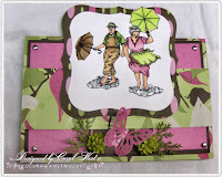 Carol West created this very fun card using Play Time puddles