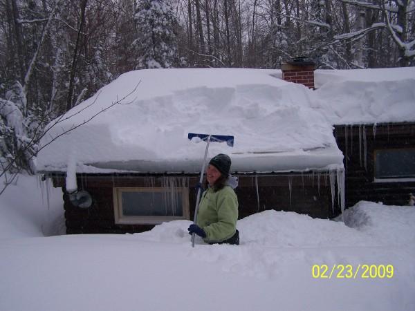 WINTER UP NORTH AT CAMP