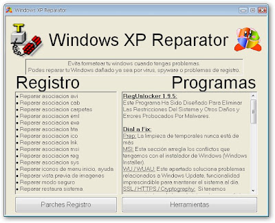 Todo En Uno Windows XP Reparator