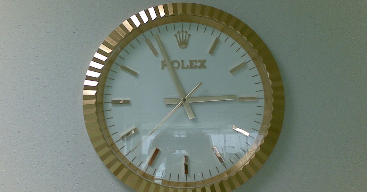 WatchmakerNorthCarolina Rolex Wall Clock