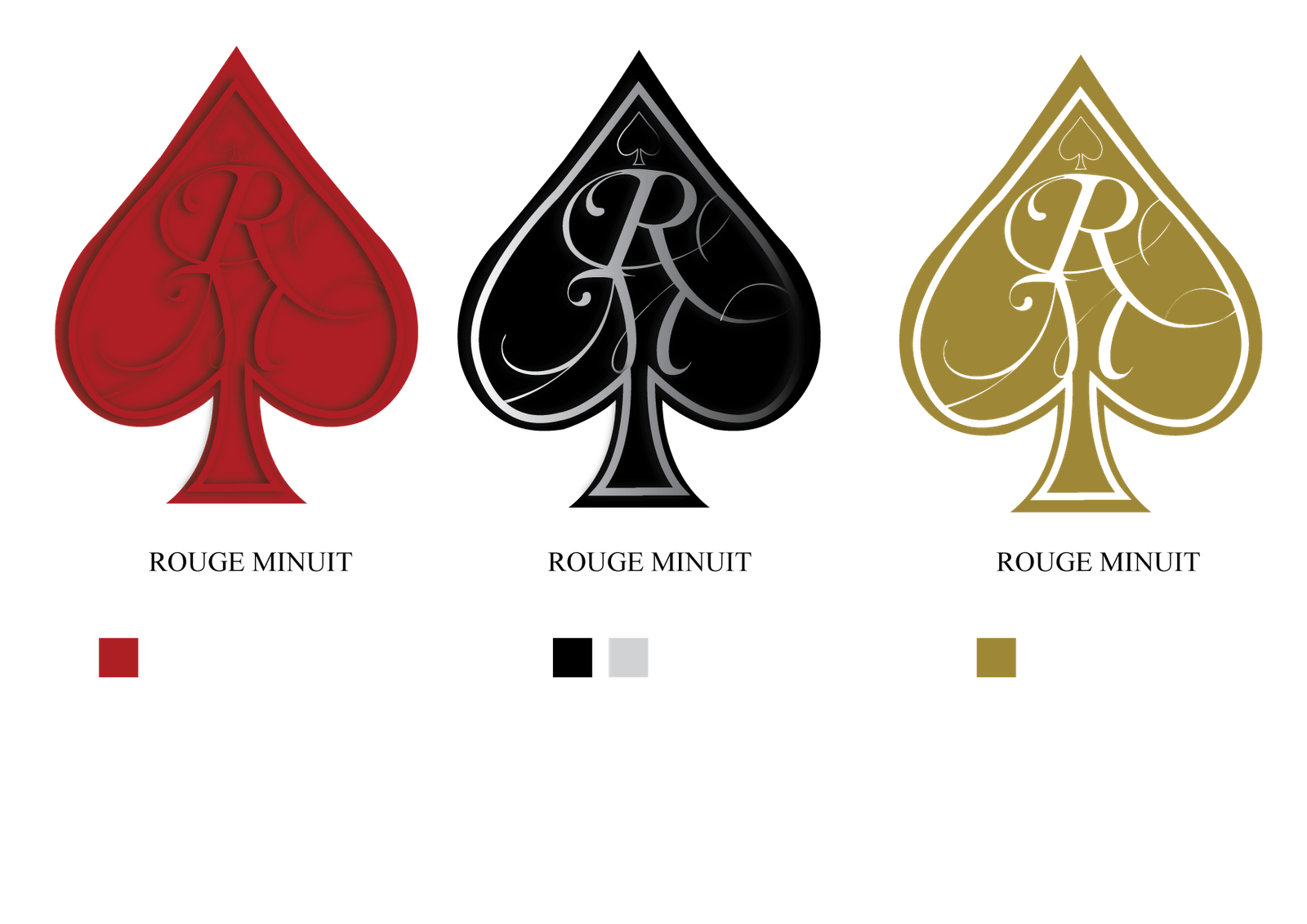 Ade Smilez Heavenly images Logos Ace of spades Rouge Minuit