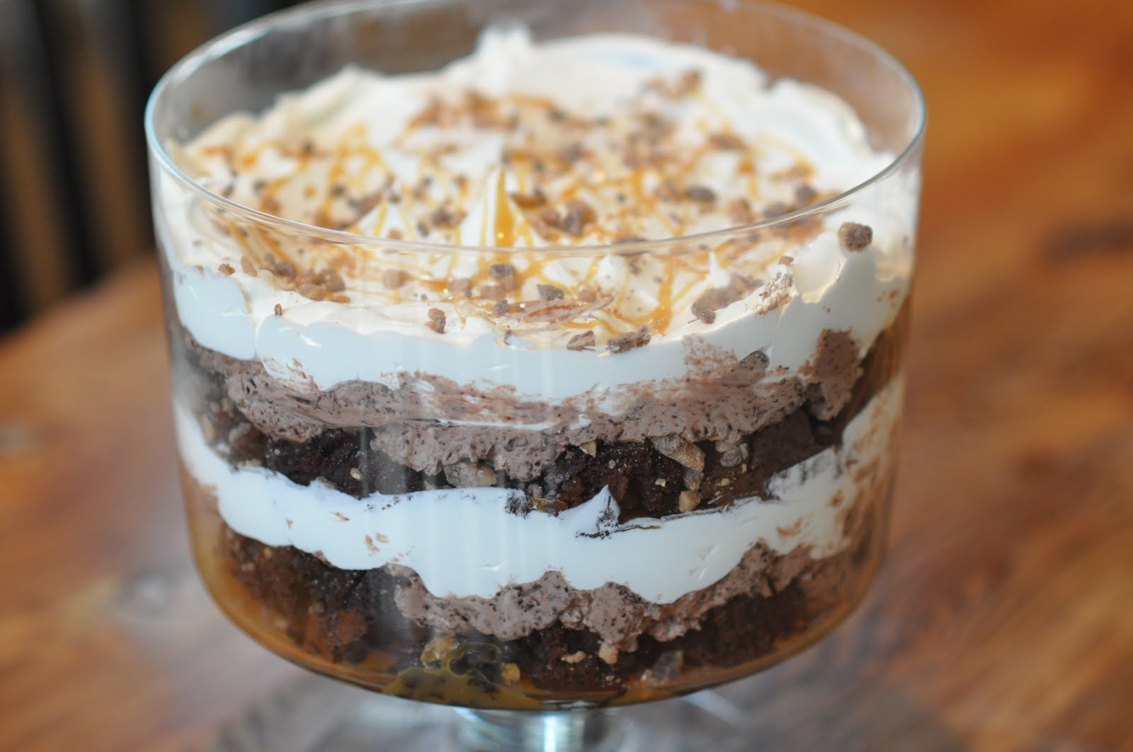 You Go Girl! Chocolate Toffee Trifle