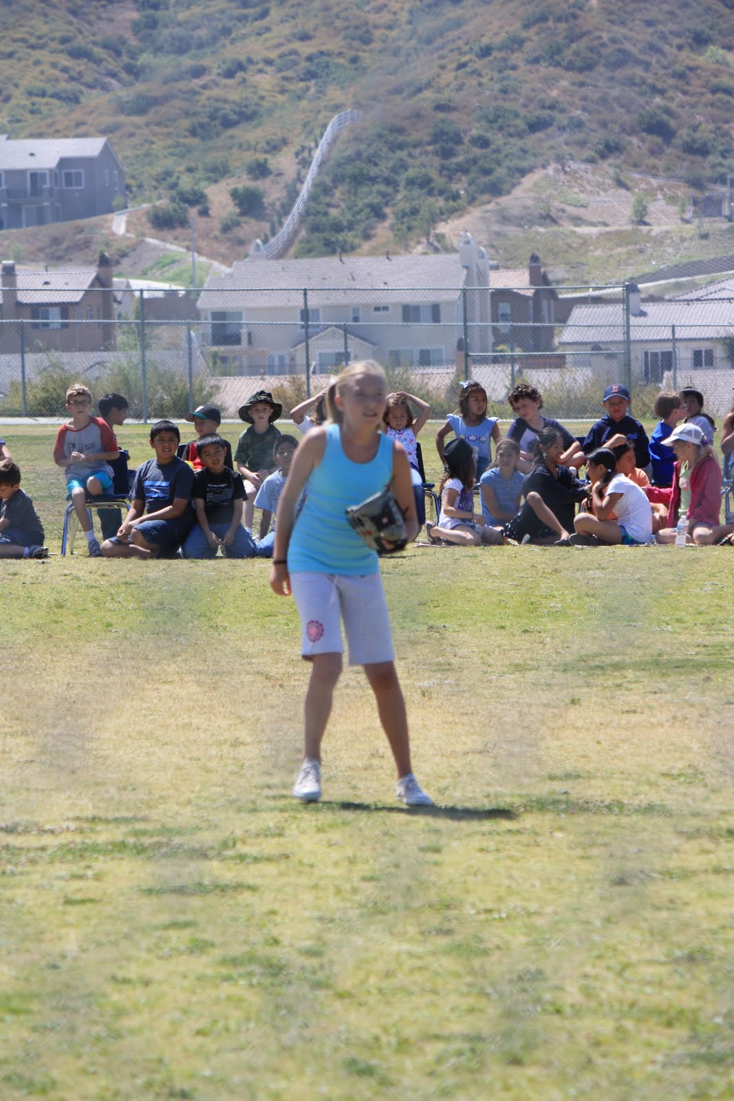 It's A Girl Thing... Staff vs. 5th Grade Softball Game