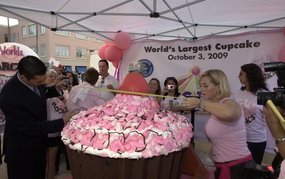 The World's Biggest Cupcake The Carnival of the Grotesque