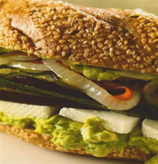 sandwich de la huerta recetas