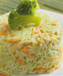 Timbal de arroz integra y brócoli recetas