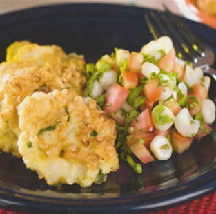 Torrejitas de coliflor recetas