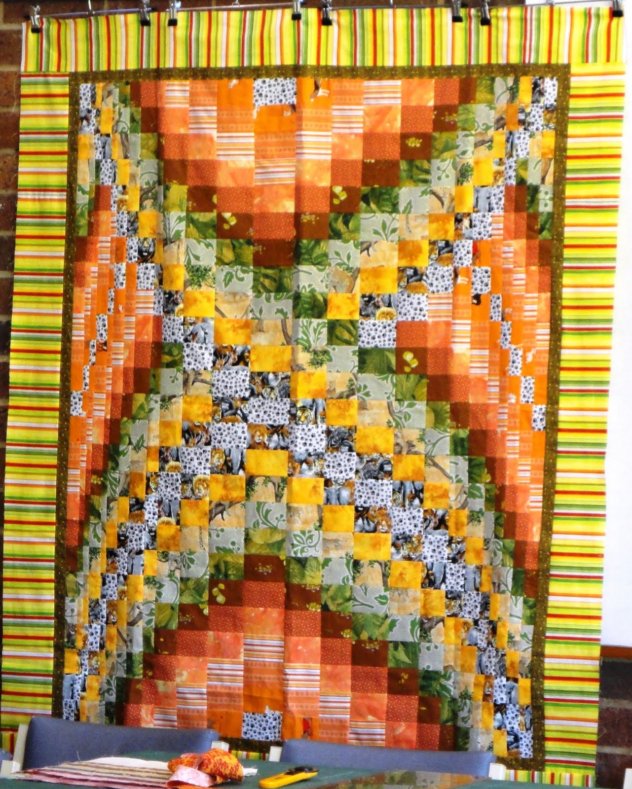 Busy Quilting Bargello's with Toowoomba Quilters