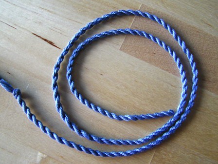 How to make twisted cord...