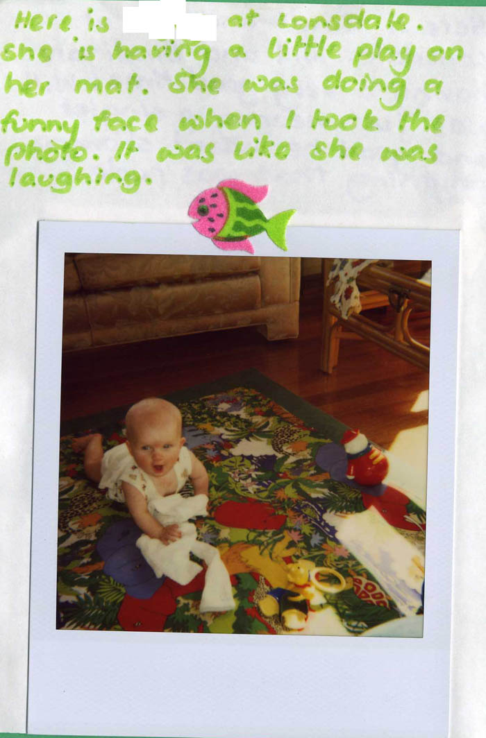 Polaroid Diary of a small child [img 07] ...
