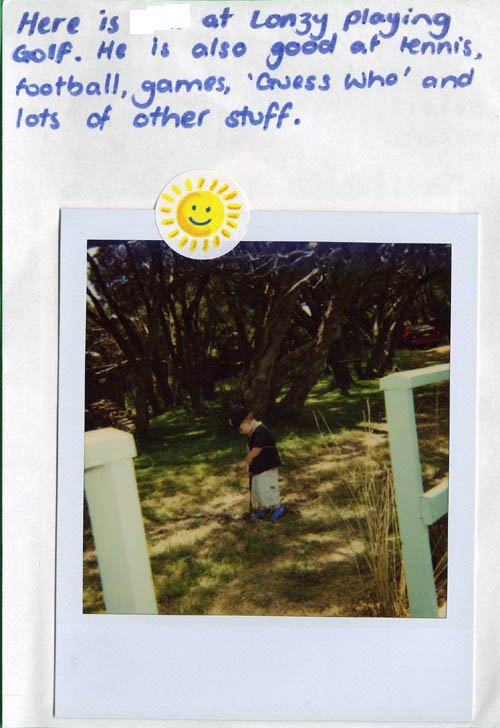 Polaroid Diary of a small child [img 12] ...