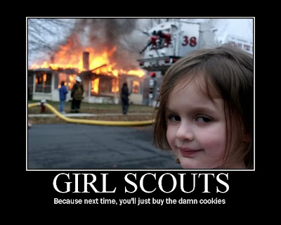  Girls on That S Funny Honey    Girl Scout Cookies