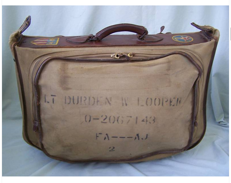 66 supa WW11 MILITARY LUGGAGE BAG