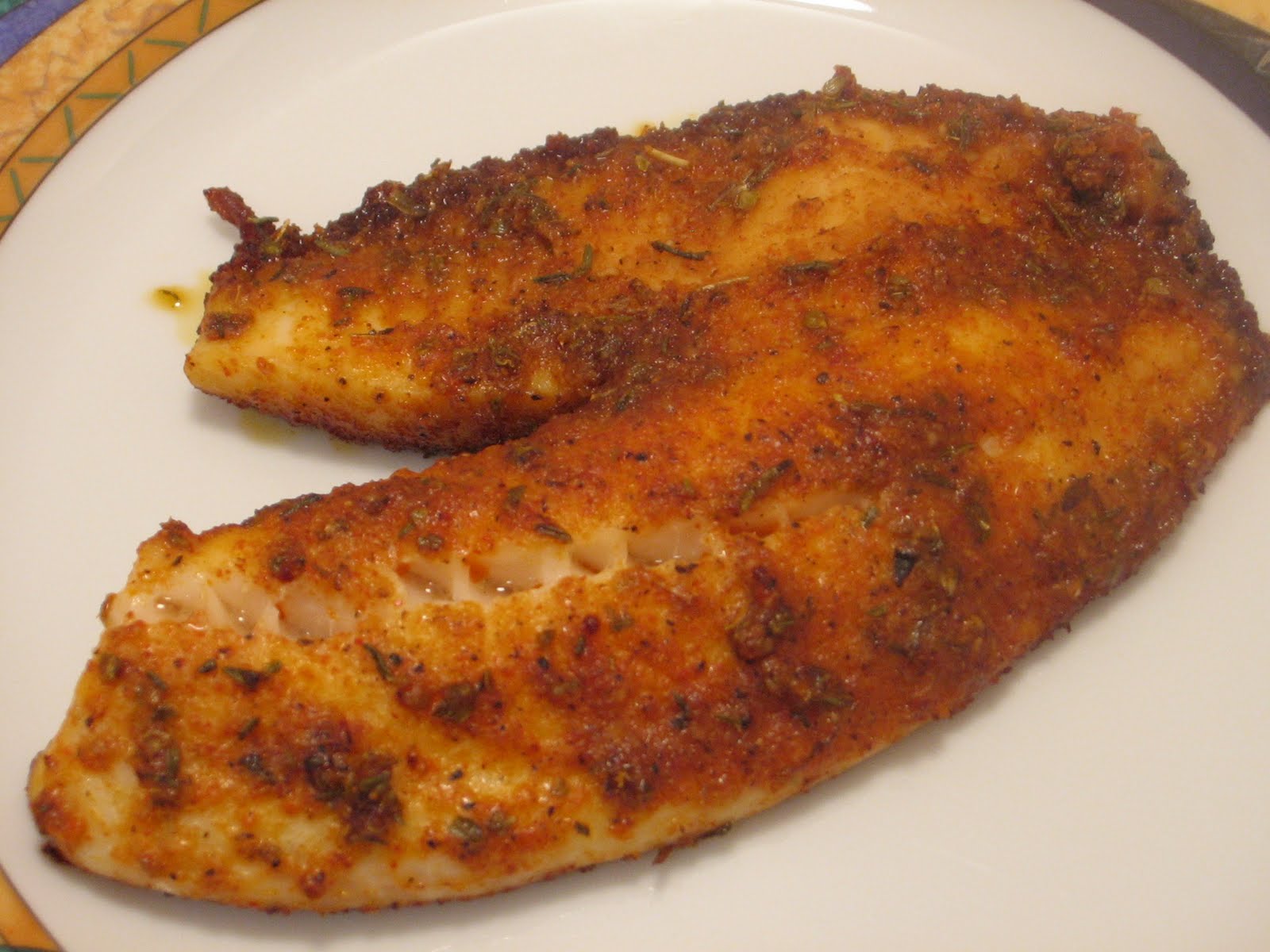 Jenn's Food Journey Creole Cast Iron Fish