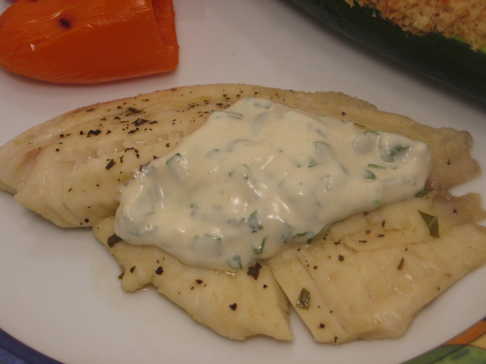 Jenn's Food Journey Basil & Lime Tilapia with Basil Aioli