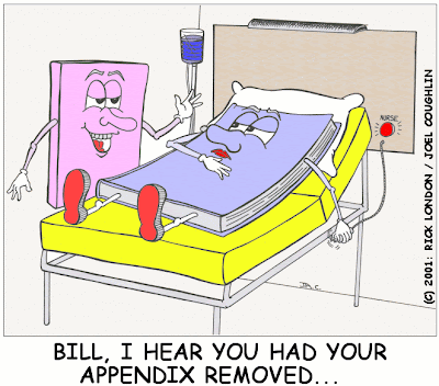 Londons Times OffBeat Cartoons: Book Appendix: Literary/Medical Cartoon