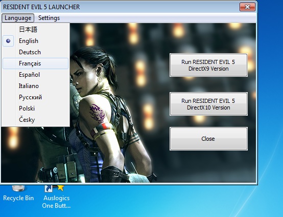 Resident Evil 5 English Language Patch Download