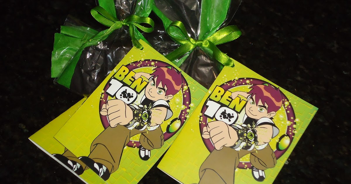 Arte no Bolo Pasta Americana Ben 10 Força alienígena