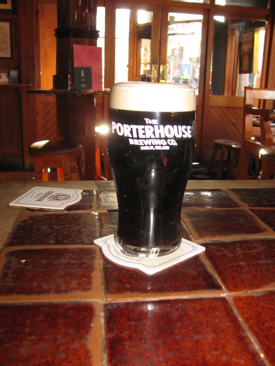 Have Beer Will Travel First Beer in Dublin