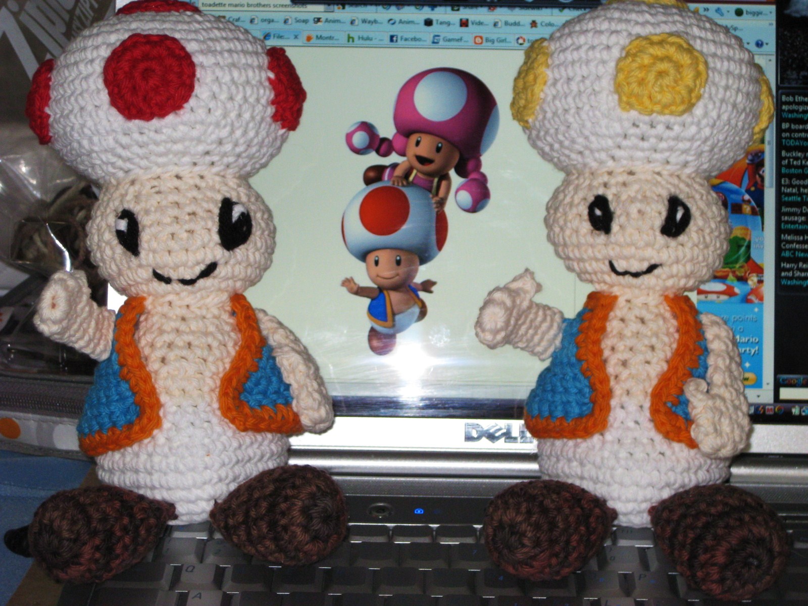 Crochet Toad