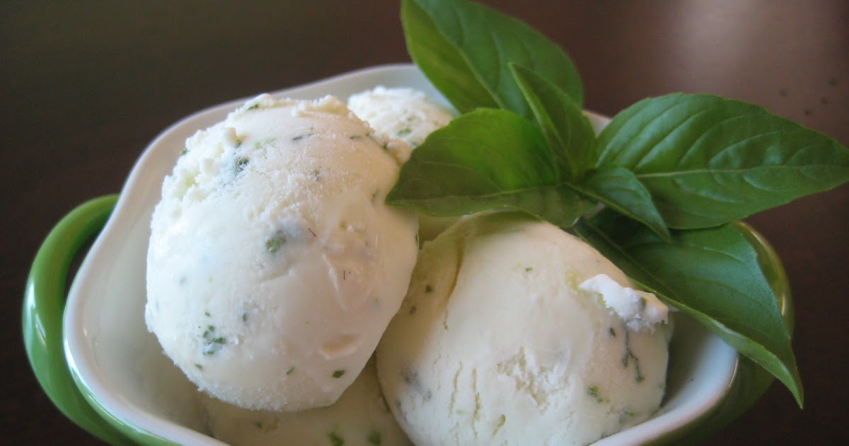 Foodie House Ice Cream of the BasilLime Persuasion