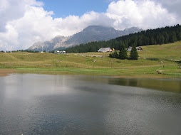 Lago alpino  sopra Tesero