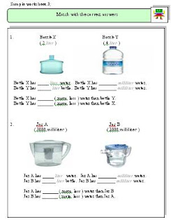 Measure and Compare Volume of Liquid: Measure and Compare Volume of Liquid