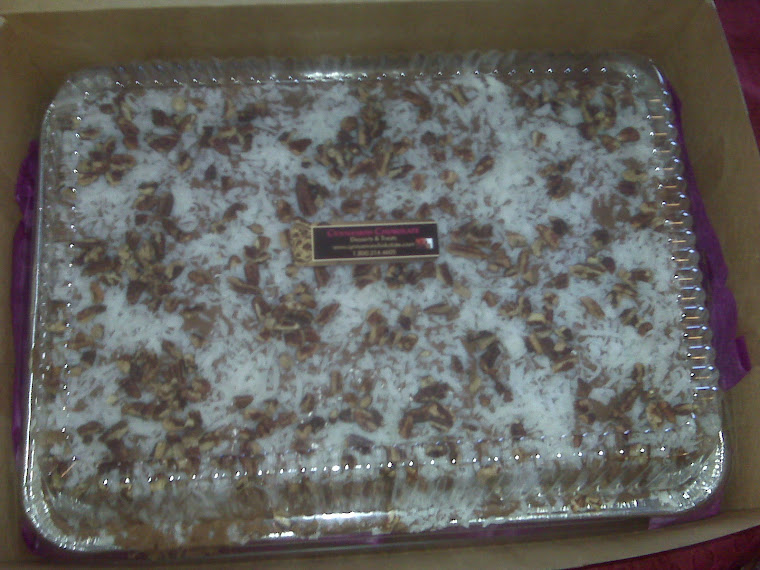 Chokolate Kokonut Cake with Pecans