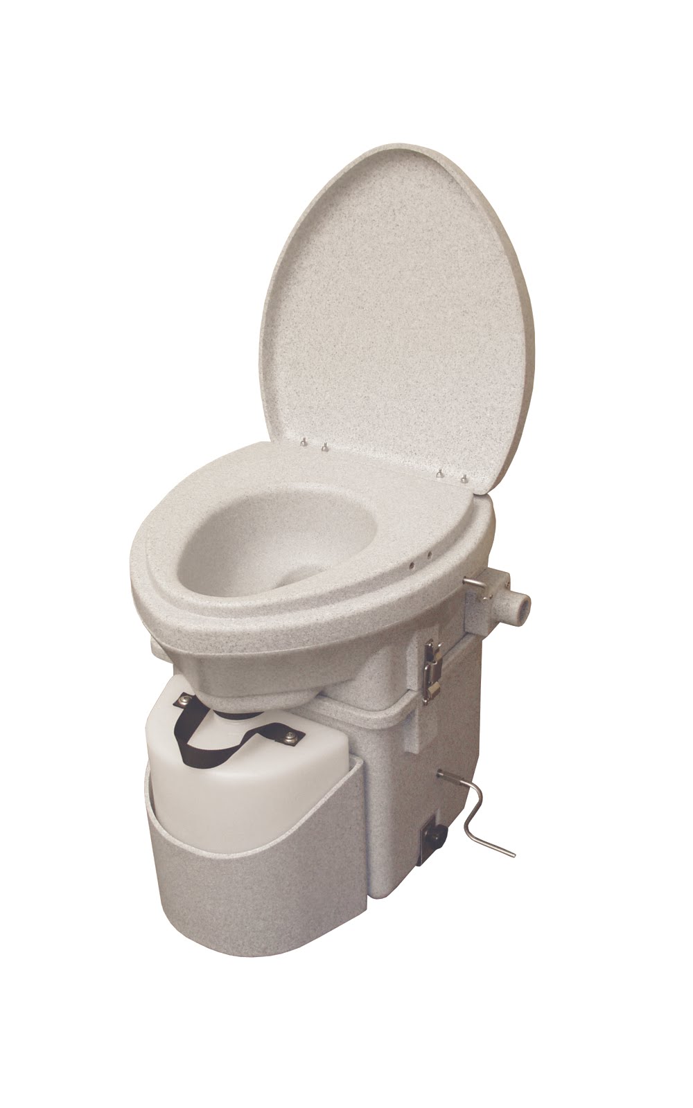 Composting Toilet Uses No Sewer Lines