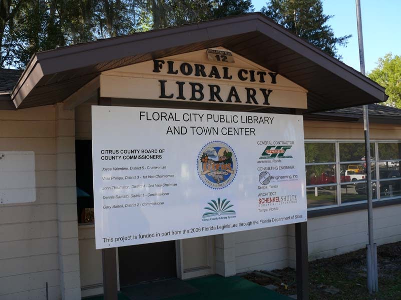 Citrus County Library System Floral City Public Library and Town