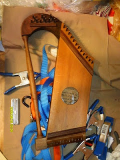 Finished harp, w/o strings
