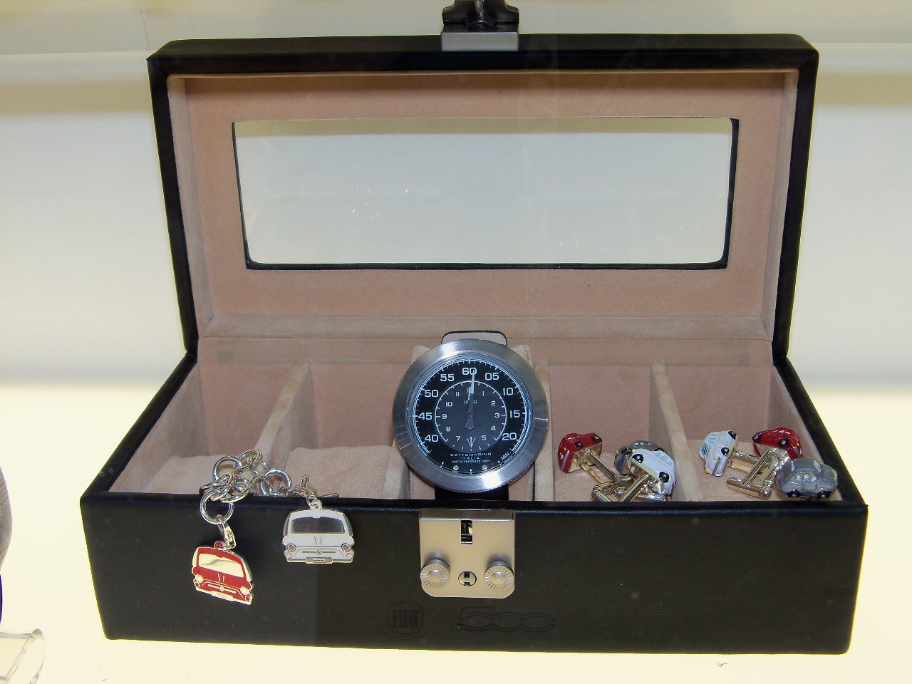 Fiat 500 Accessories on display at the New York Auto Show Fiat 500 USA