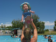Before we left for the water park Abigail and Aunt Gail had some fun with . (img )