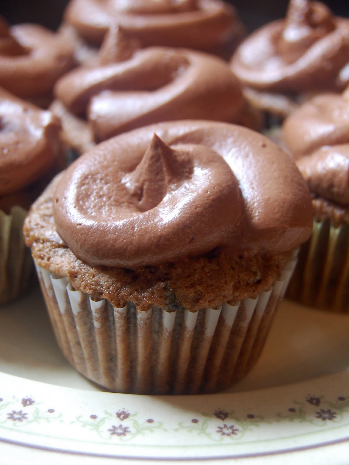 Cassie Craves Zucchini Week Chocolate Zucchini Cupcakes with