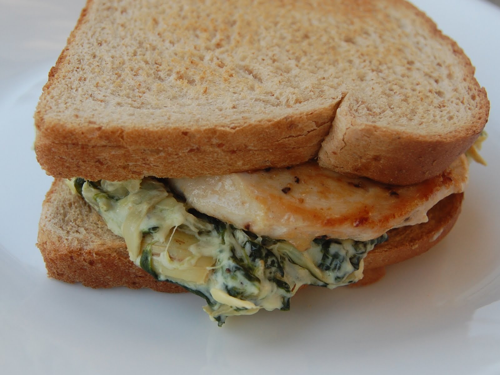 Cassie Craves SpinachArtichoke Chicken Melts