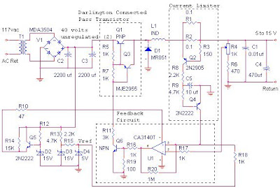 Skema Power Supply Regulator: SKEMA REGULATOR POWER SUPPLY 12V 10A