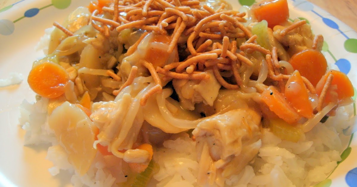 What we've got cookin' Chicken Chop Suey/Chow Mein