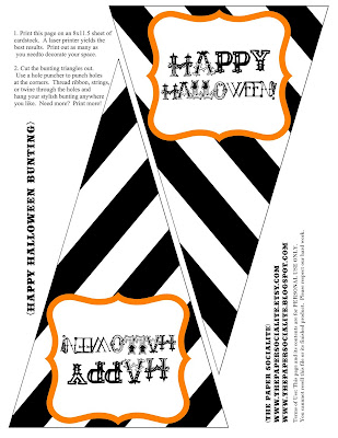 DIY Home Sweet Home: FREE Halloween Printables