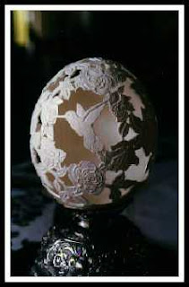 Egg shell art