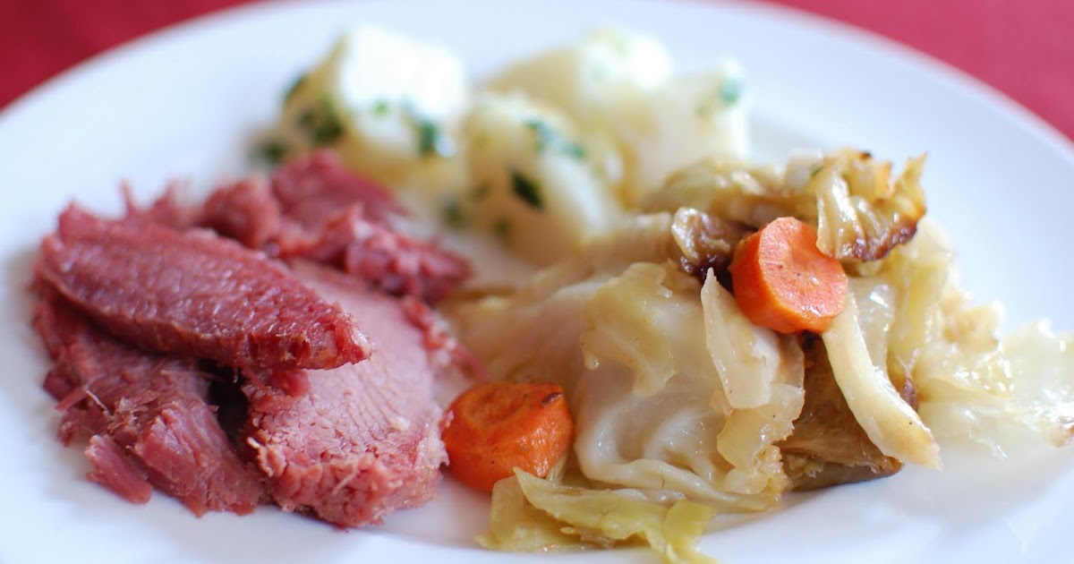 NJ Epicurean Perfect Corned Beef Baked in Foil with Braised Vegetables