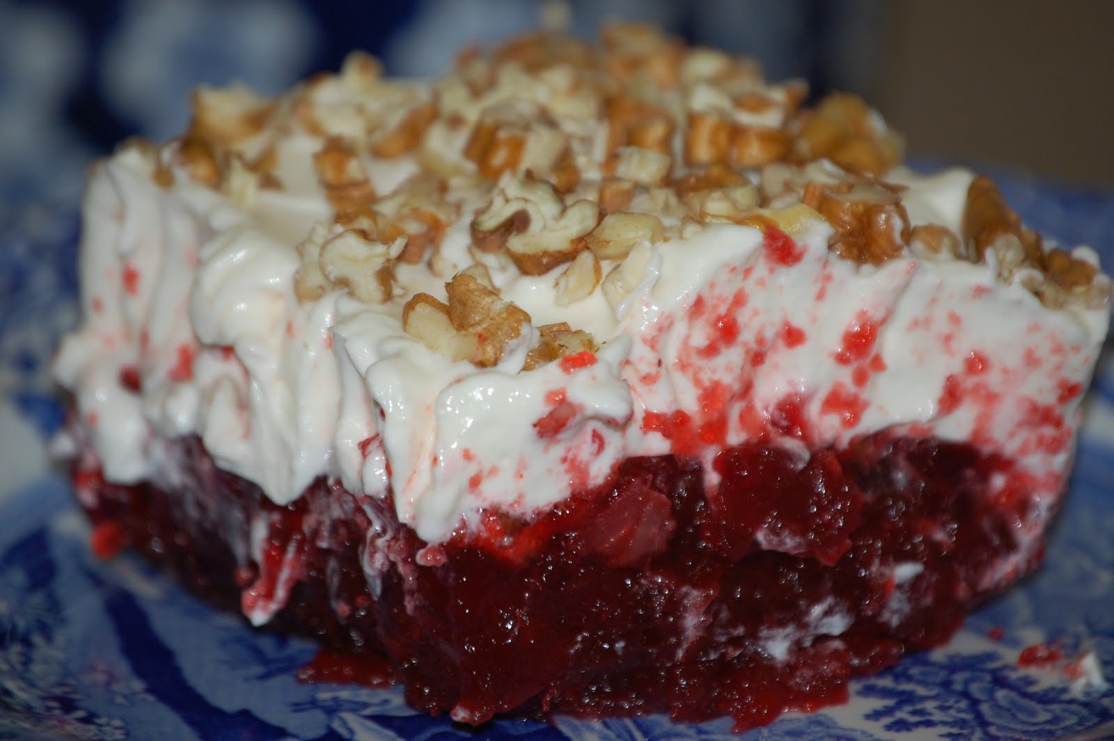 The Fairhope Foodie Cranberry Cream Cheese Dessert