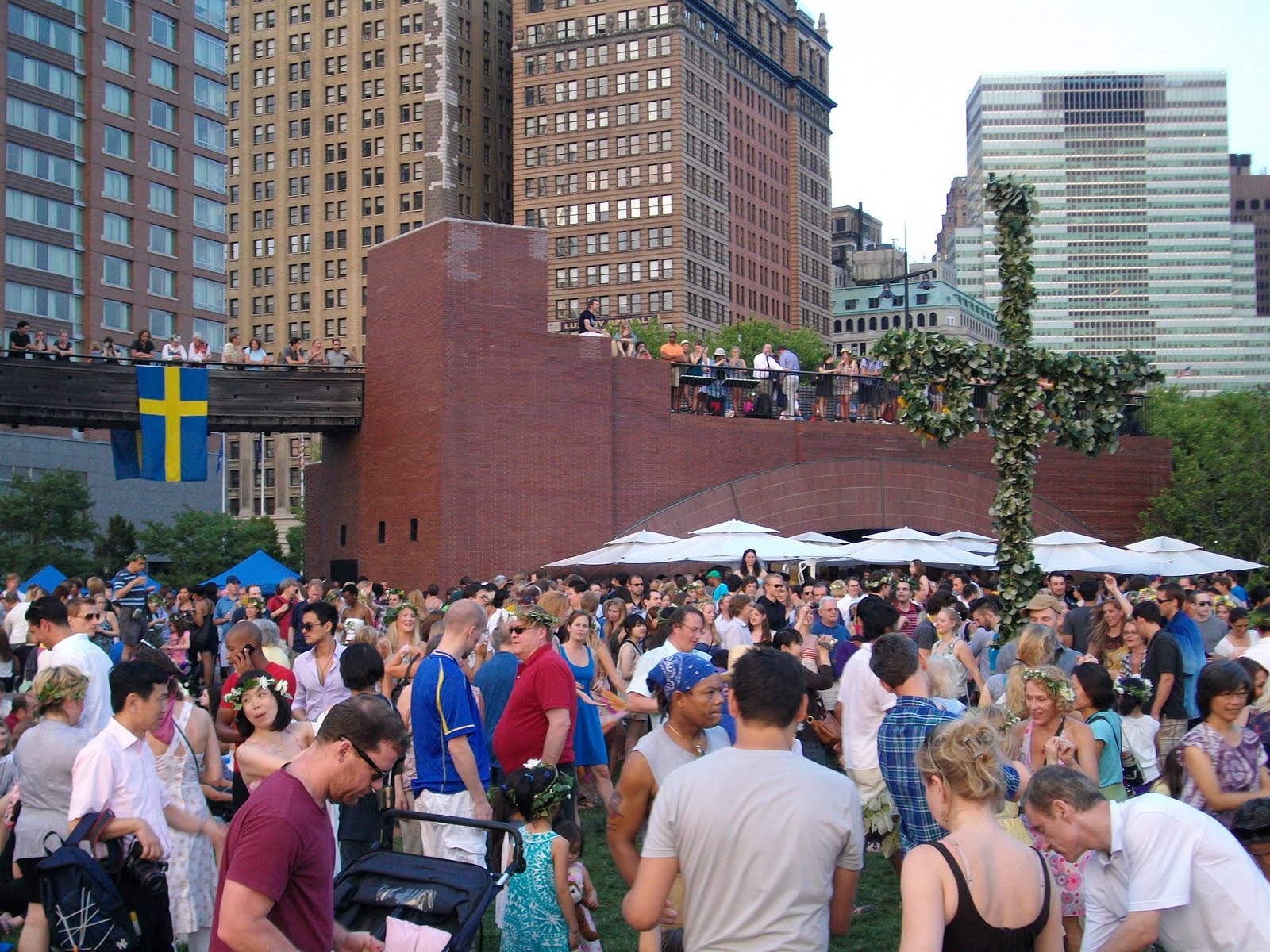 Sew Across America Swedish Midsummer Festival in Battery Park