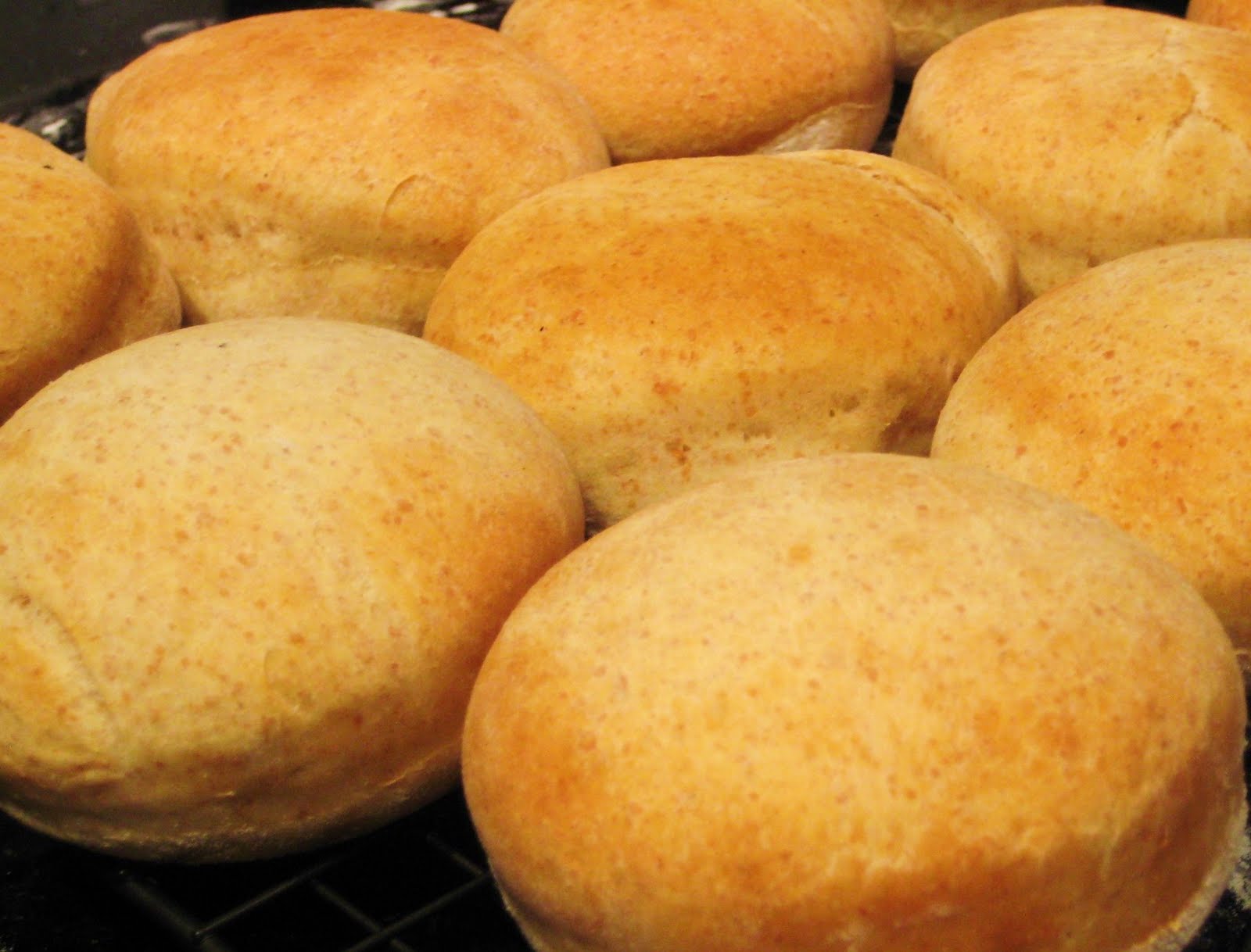 Straight from the fridge Light wheat hamburger buns
