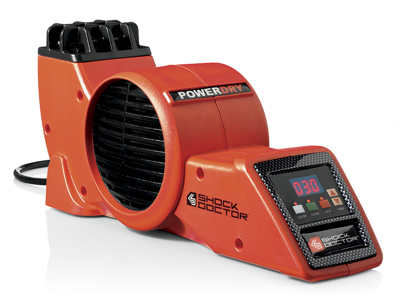 Edging the limits with confidence Shock Doctor Helmet Dryer