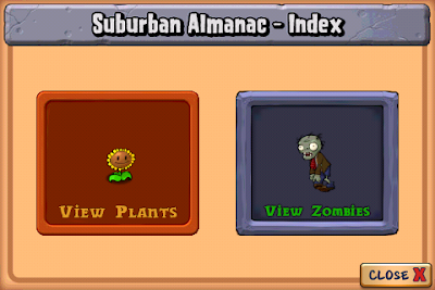 Plants vs Zombies Almanac