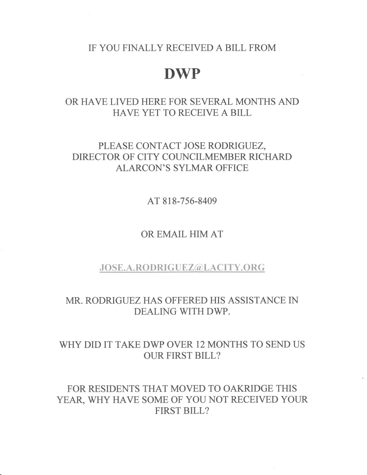Dwp Bill